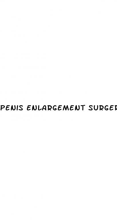 penis enlargement surgery successful