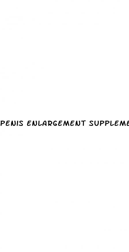 penis enlargement supplements ingredients
