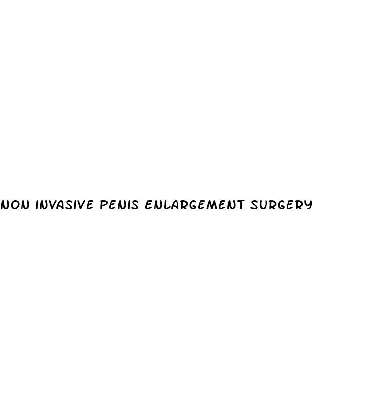 non invasive penis enlargement surgery