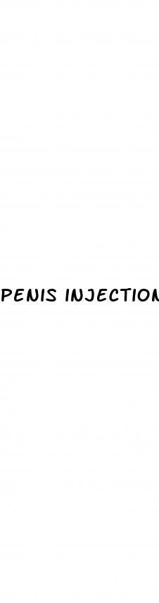 penis injections to cause an erection