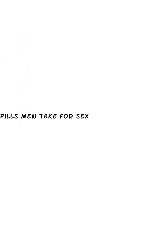 pills men take for sex