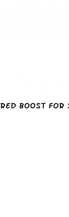 red boost for sale