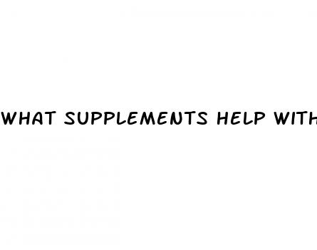 what supplements help with libido