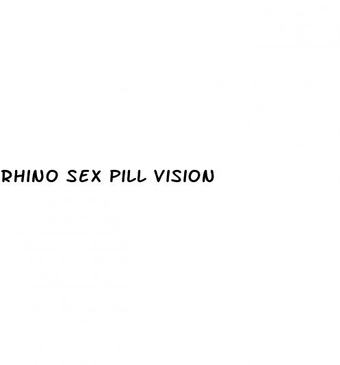 rhino sex pill vision