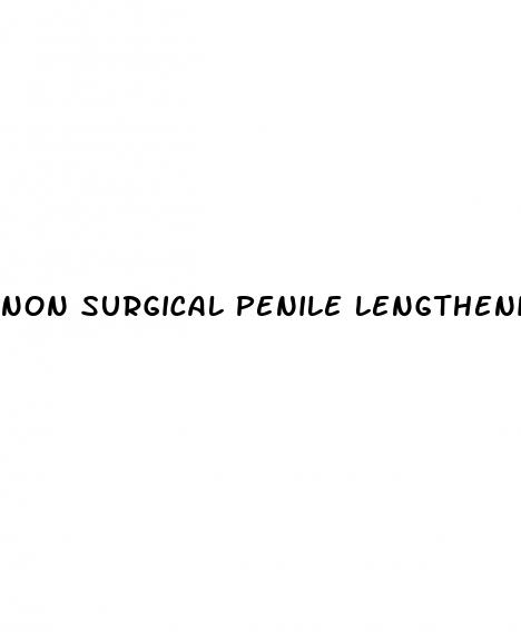 non surgical penile lengthening