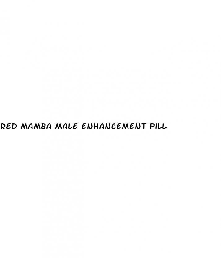red mamba male enhancement pill