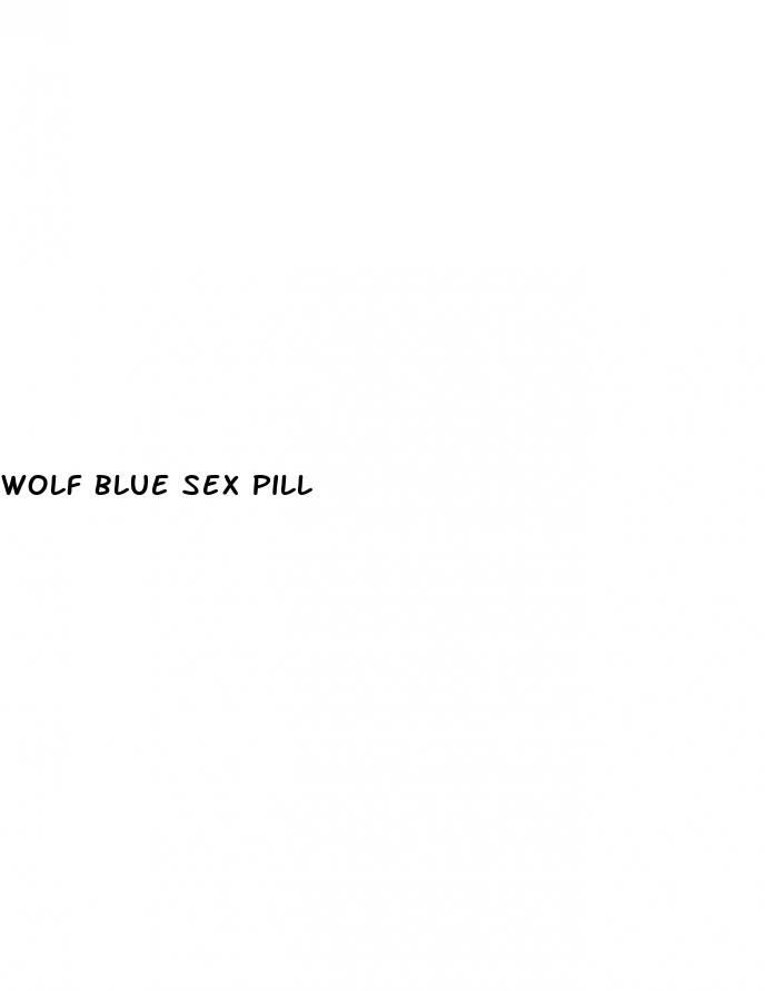wolf blue sex pill