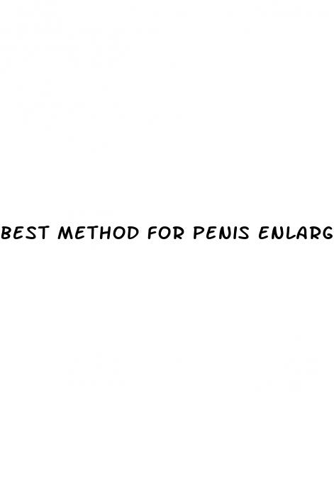 best method for penis enlargment