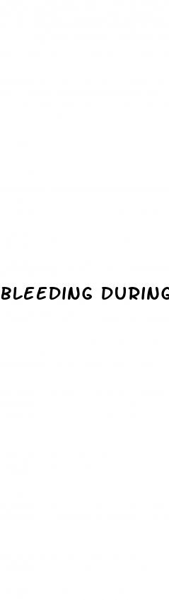bleeding during sex while on the pill