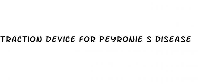 traction device for peyronie s disease