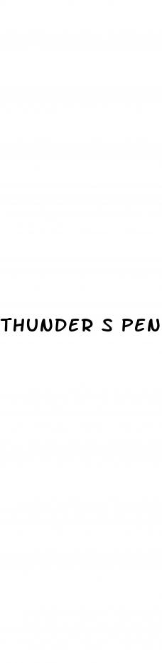 thunder s penis enlargement forum