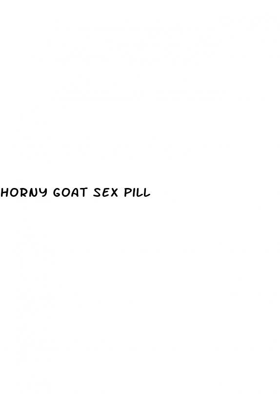 horny goat sex pill