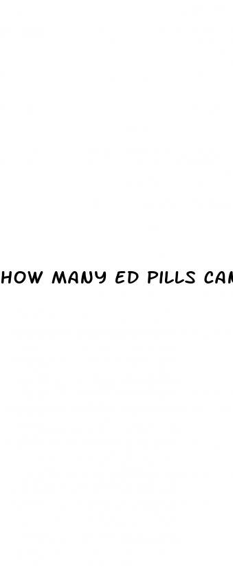 how many ed pills can i take