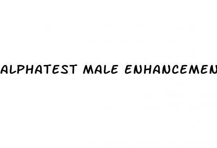 alphatest male enhancement supplement