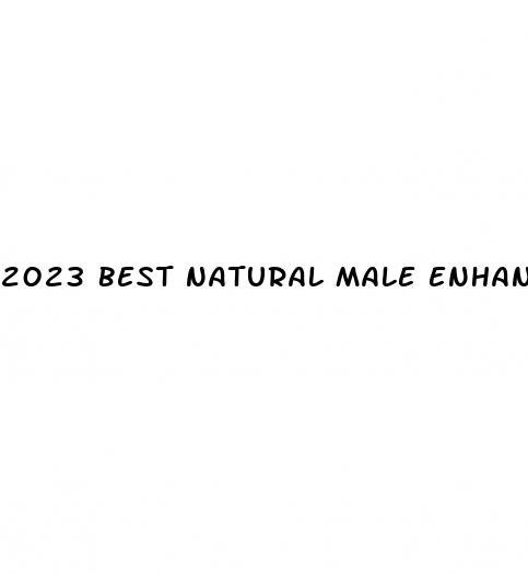 2023 best natural male enhancement pills
