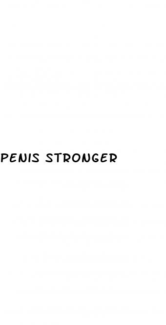 penis stronger