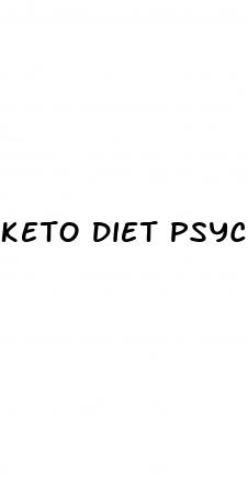 keto diet psychosis