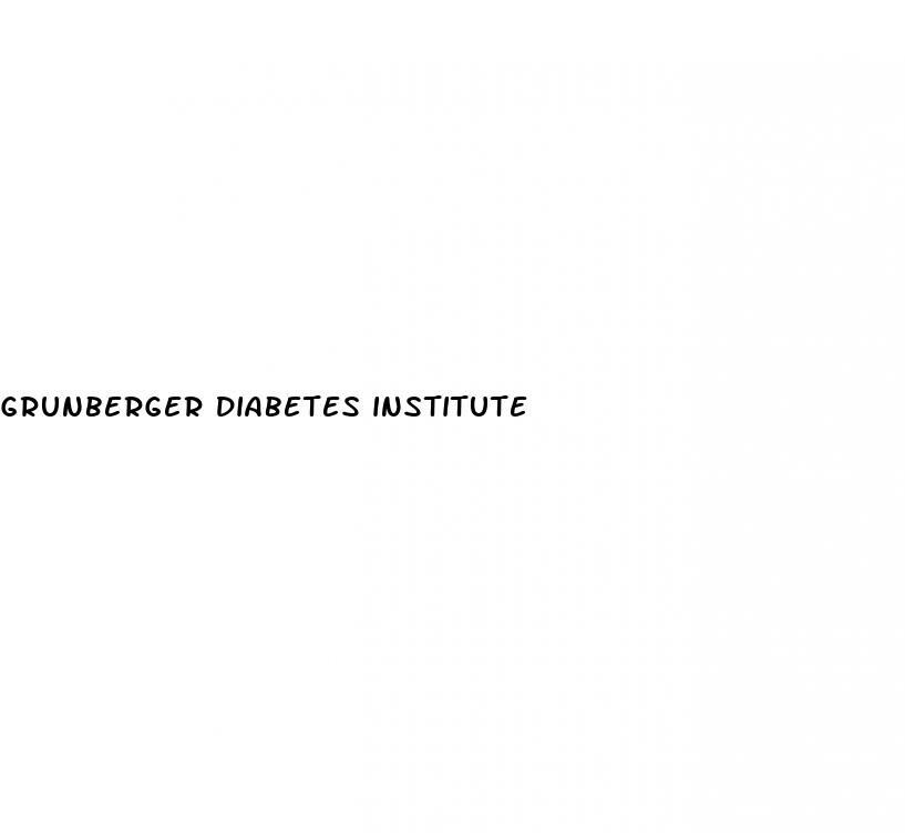 grunberger diabetes institute