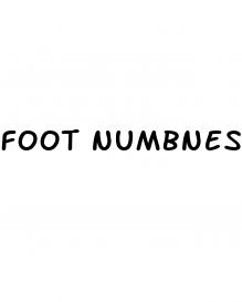 foot numbness diabetes