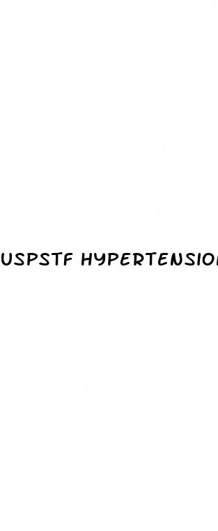 uspstf hypertension diagnosis