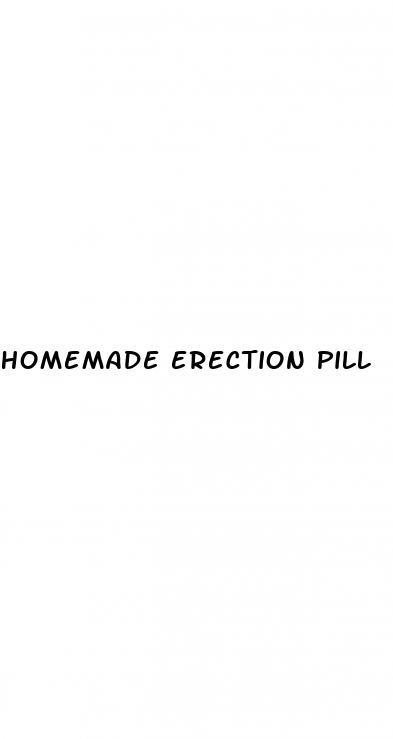 homemade erection pill