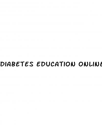 diabetes education online