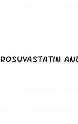 rosuvastatin and diabetes