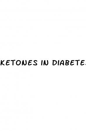 ketones in diabetes