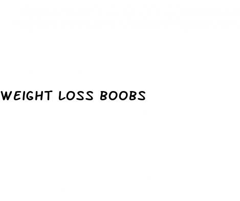 weight loss boobs