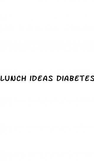 lunch ideas diabetes