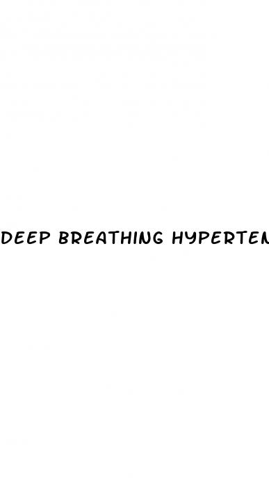 deep breathing hypertension