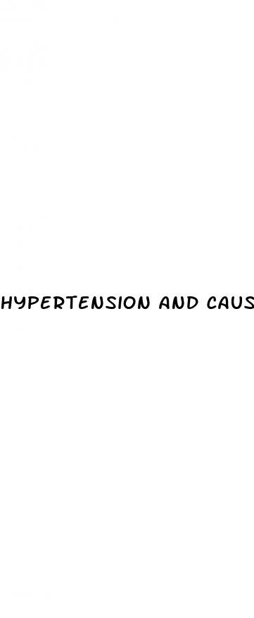 hypertension and causes