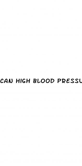 can high blood pressure cause infertility