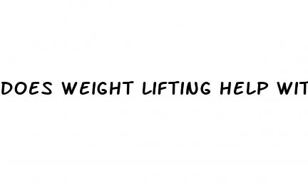 does weight lifting help with blood pressure