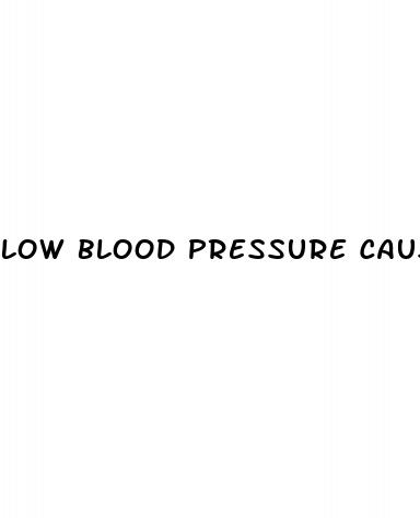 low blood pressure causing headache