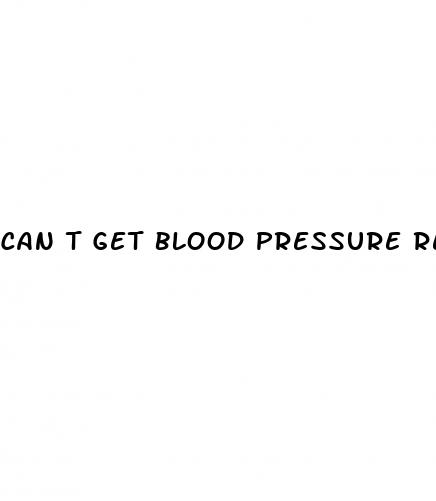 can t get blood pressure reading left arm
