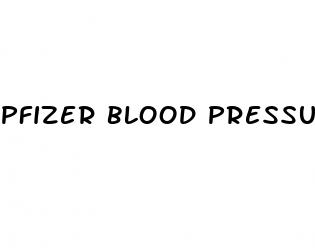 pfizer blood pressure medication