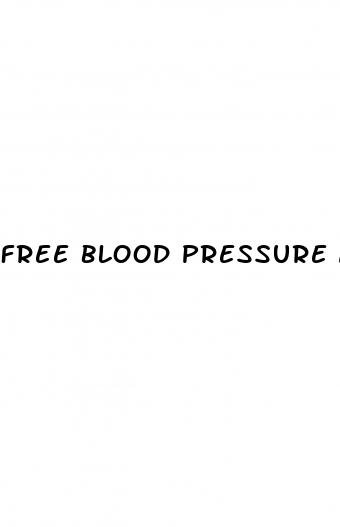 free blood pressure app