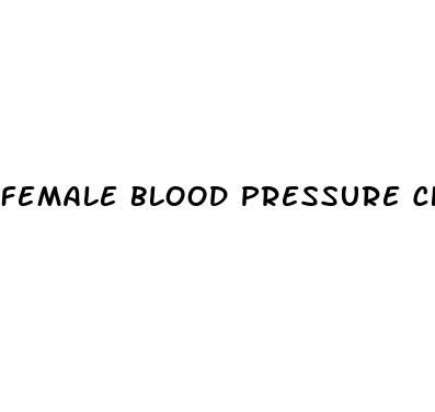 female blood pressure chart by age