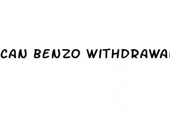 can benzo withdrawal cause high blood pressure