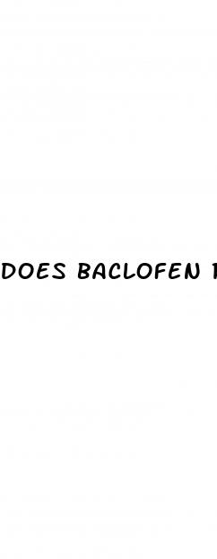 does baclofen raise blood pressure