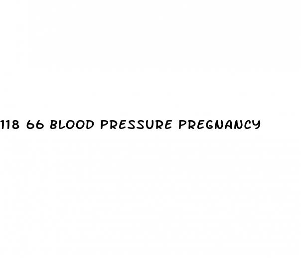 118 66 blood pressure pregnancy
