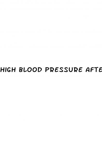 high blood pressure after testosterone shot
