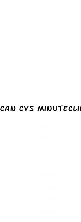 can cvs minuteclinic prescribe blood pressure medication