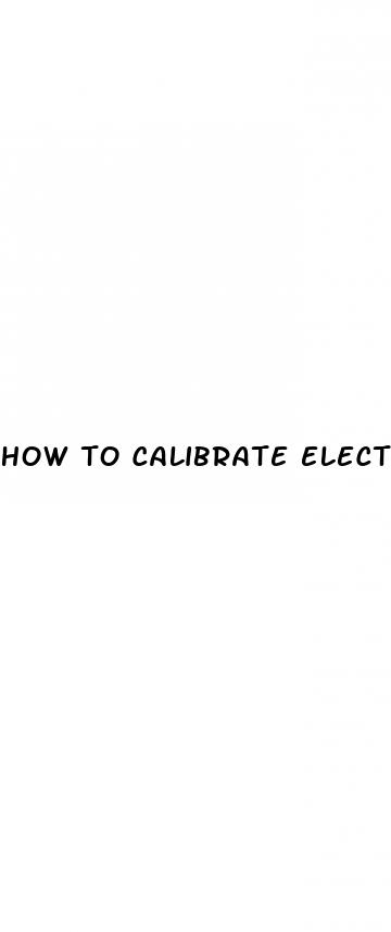 how to calibrate electronic blood pressure monitor