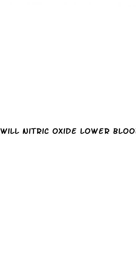 will nitric oxide lower blood pressure