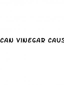 can vinegar cause high blood pressure