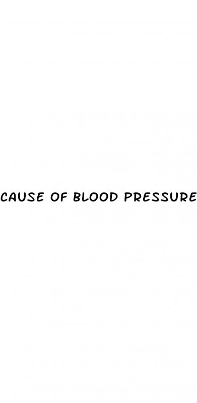 cause of blood pressure spike