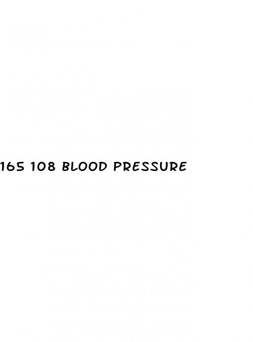 165 108 blood pressure