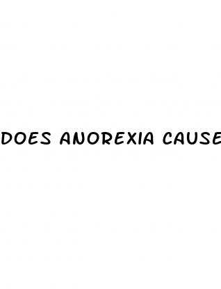does anorexia cause high blood pressure